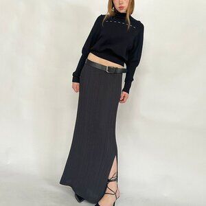 Sarah Pacini Knit Cut Out Sweater